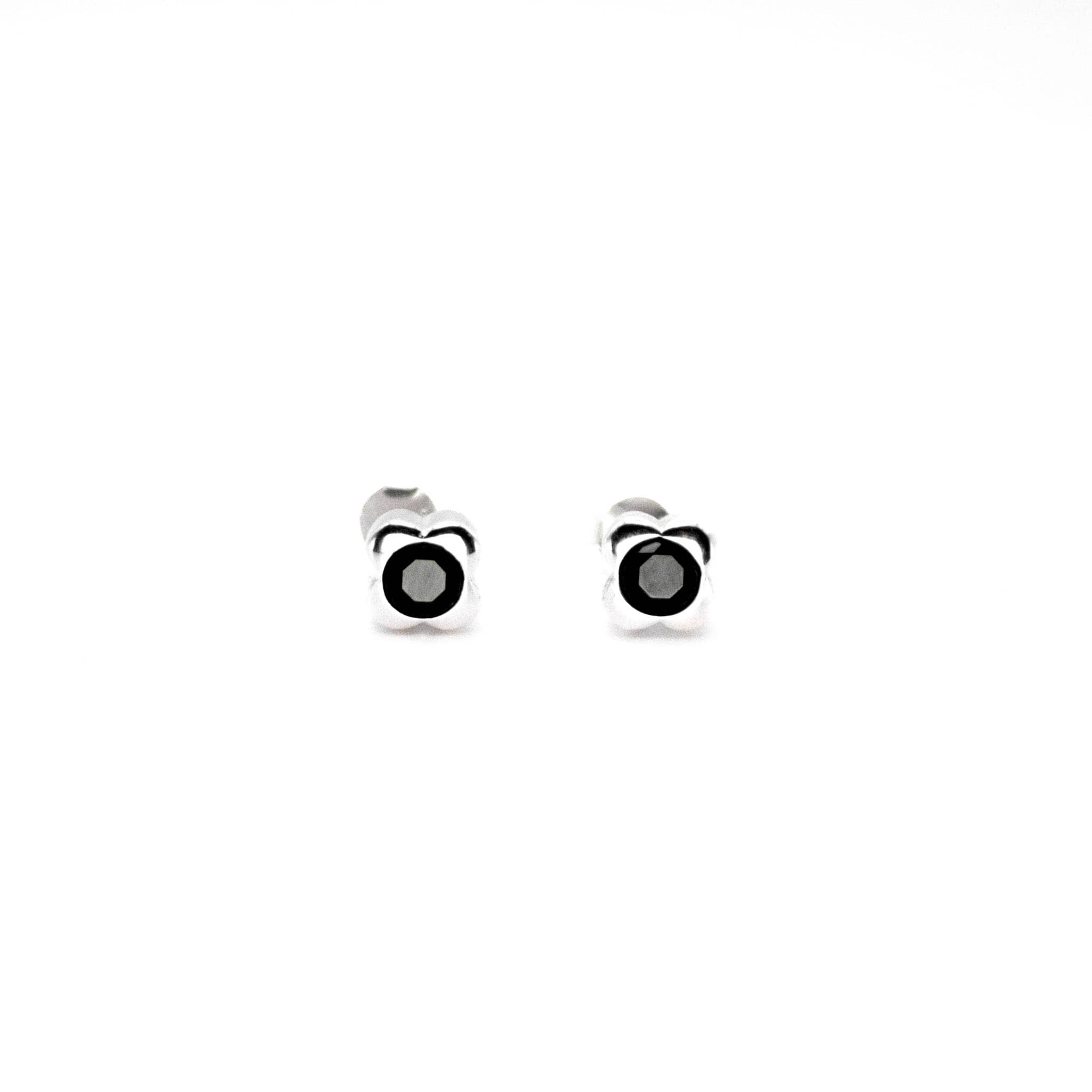 Aros 'Flor Geométrica' Plata 925